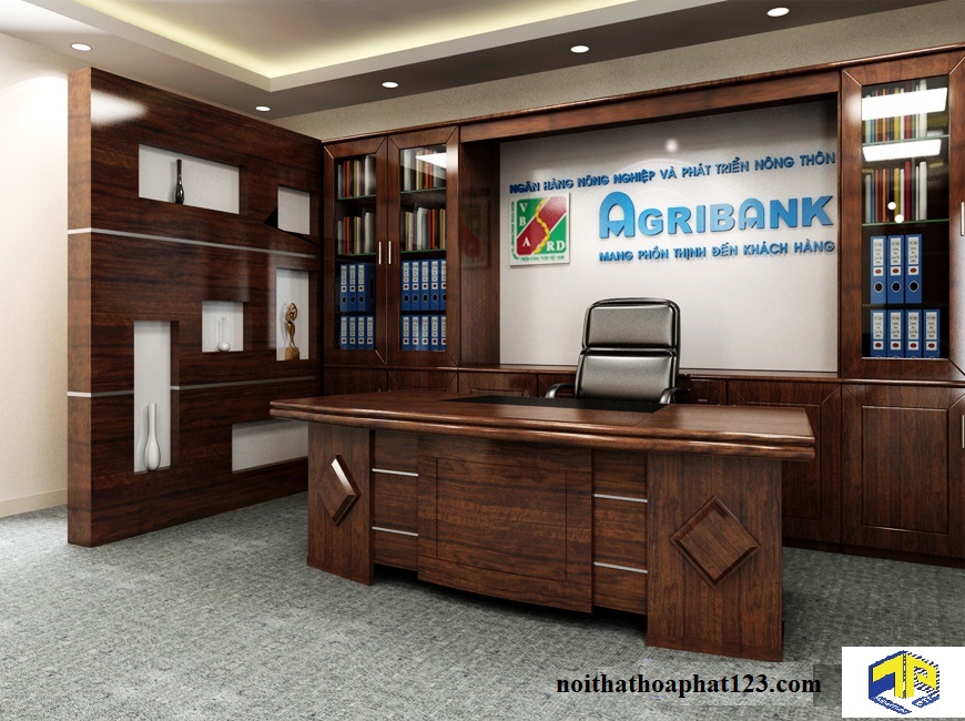 tư vấn thiết kế nội thất văn phòng làm việc ngân hàng